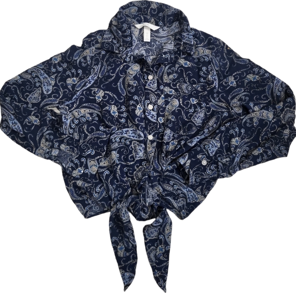 Womens H&M floral shirt Size 2